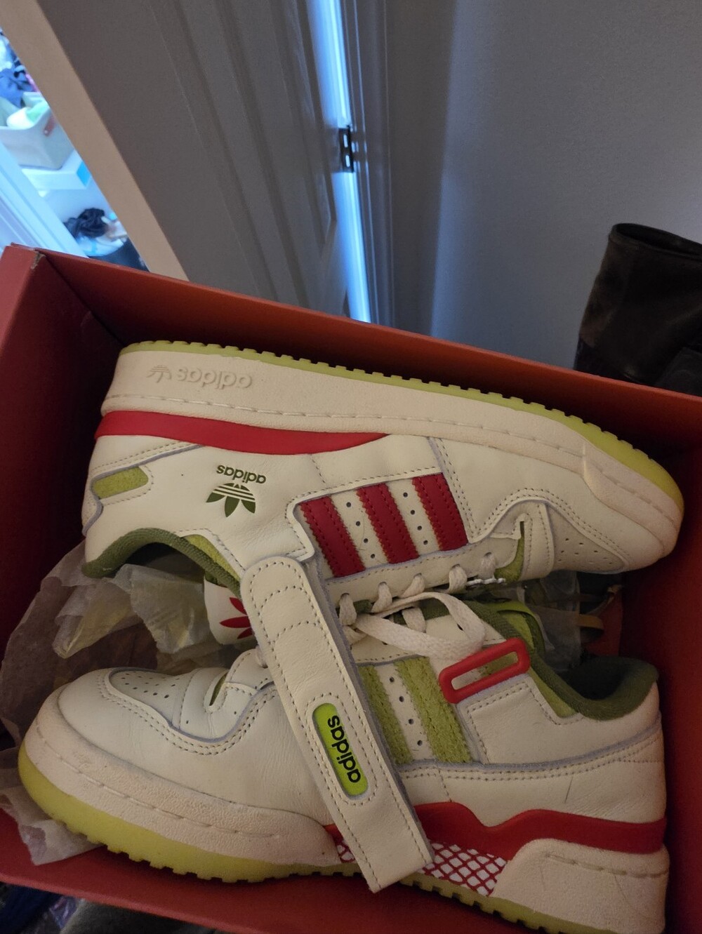 Dr. Seuss x Adidas Forum Low "The Grinch"